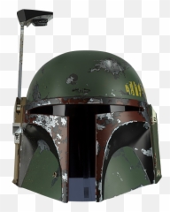 Boba Fett Precision Crafted Helmet - Replica Star Wars Helmet Png,Boba Fett Png