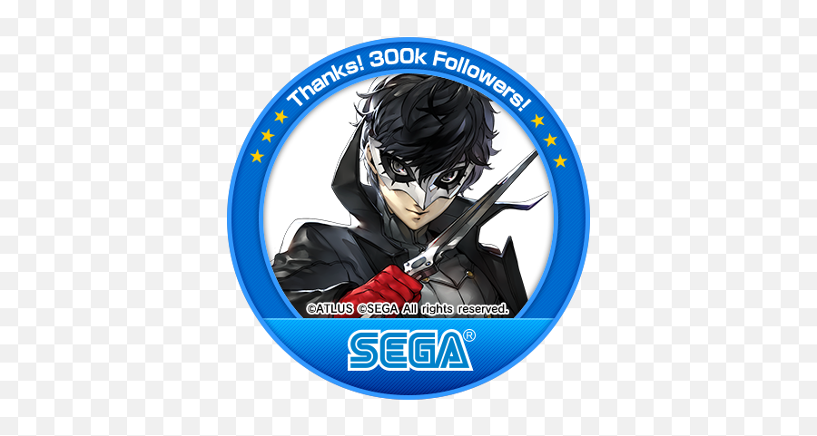 Sega Is Distributing 300 Twitter Icons - Persona 5 Cospa Png,Joker Mask Png