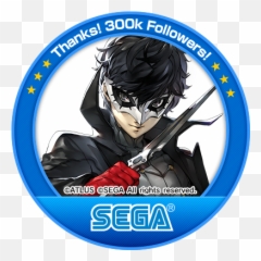 Sega Is Distributing 300 Twitter Icons - Persona 5 Cospa Png,Joker Mask Png