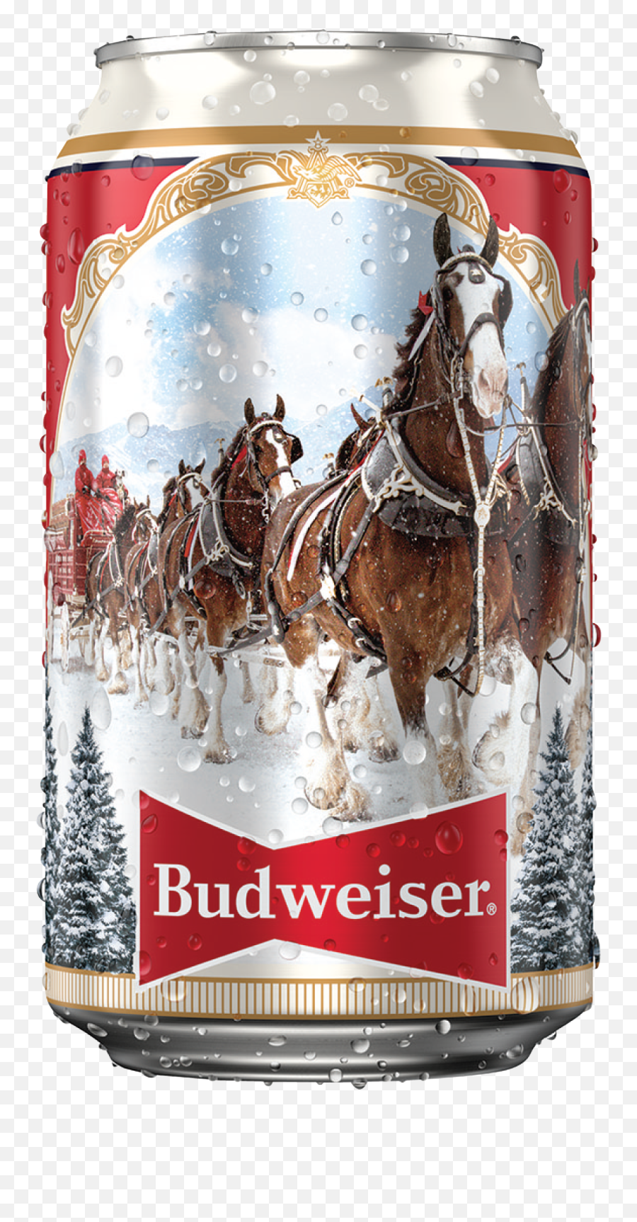 Budweiser Is Coming Out With 4 Limited - Edition Holiday Cans Budweiser Holiday Cans Png,Budweiser Can Png