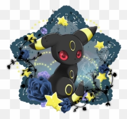 Umbreon U003c3 Shared By Kazemaru - Kun On We Heart It Cute Chibi Sylveon Pokemon Png,Umbreon Png