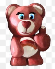 Fu Rainbow Carebear Art Iphone 11 Pro Max Case - Rainbow Care Bear Png,Care Bear Png