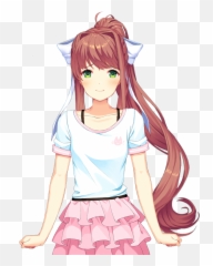 Yeah - Doki Doki Literature Club Natsuki Sprites Full Size Monika Masturbate And Go To Bed Png,Natsuki Png