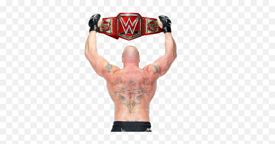 Wwe Brock Lesnar Universal Champion - Brock Lesnar Wwe World Heavyweight Champion New Belt Png,Brock Lesnar Png