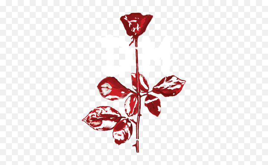 Dm Violator With Logo Throw Pillow - Tattoo Depeche Mode Violator Rose Png,Dm Logo