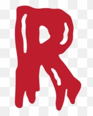Halloween Bloody Letter R - Transparent Png
