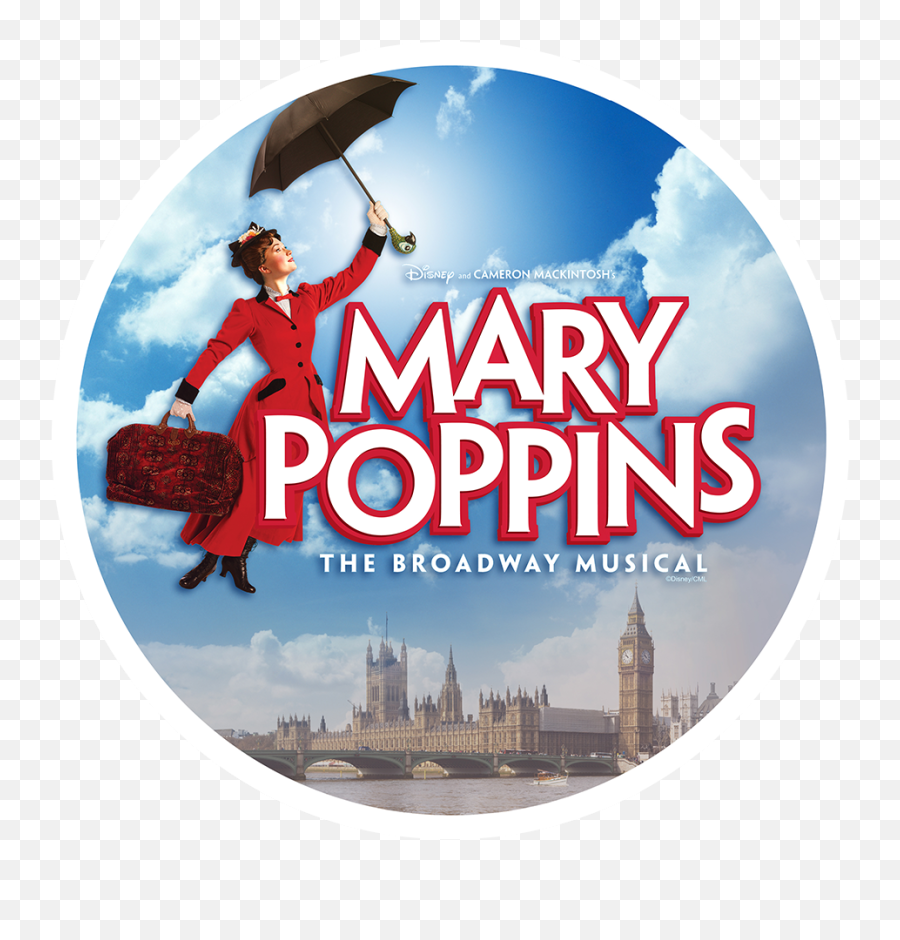 Mary Poppins - Mary Poppins Broadway Png,Mary Poppins Png