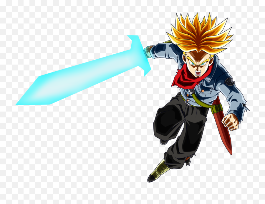 Future Trunks Png - Future Trunks Dbs Rage,Trunks Png