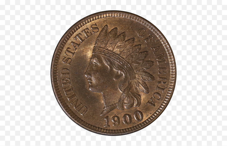 1891 Indian Head Penny - Coin Png,Pennies Png