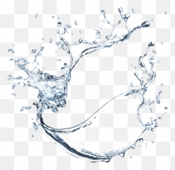 Voss Water For The Ultimate Purist - Transparent Background Splash png
