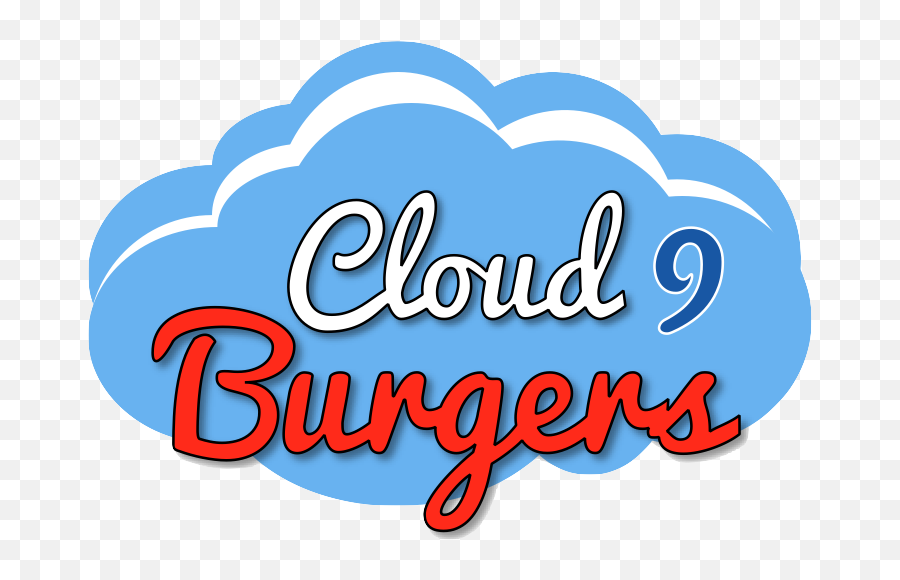 Cloud 9 Burgers - Cloud 9 Burgers Logo Png,Cloud 9 Logo Png