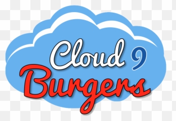 Cloud 9 Burgers - Cloud 9 Burgers Logo Png,Cloud 9 Logo Png