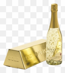 Sparkling Wine Gold With Bar Carton Inführ 075l - Osterreich Champagne Pris png