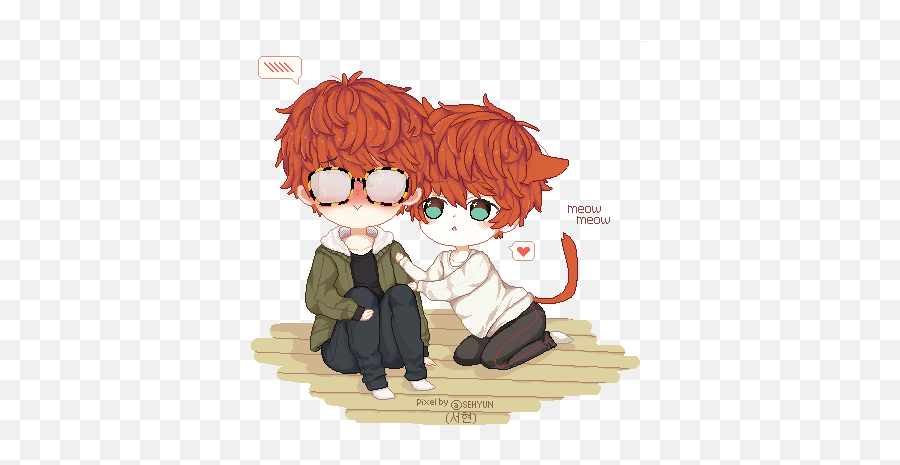 Sehyunseok U201csaeyoung T - Too Cuteu2026screams Internally Mystic Messenger Saeyoung Cute Png,Haise Sasaki Icon