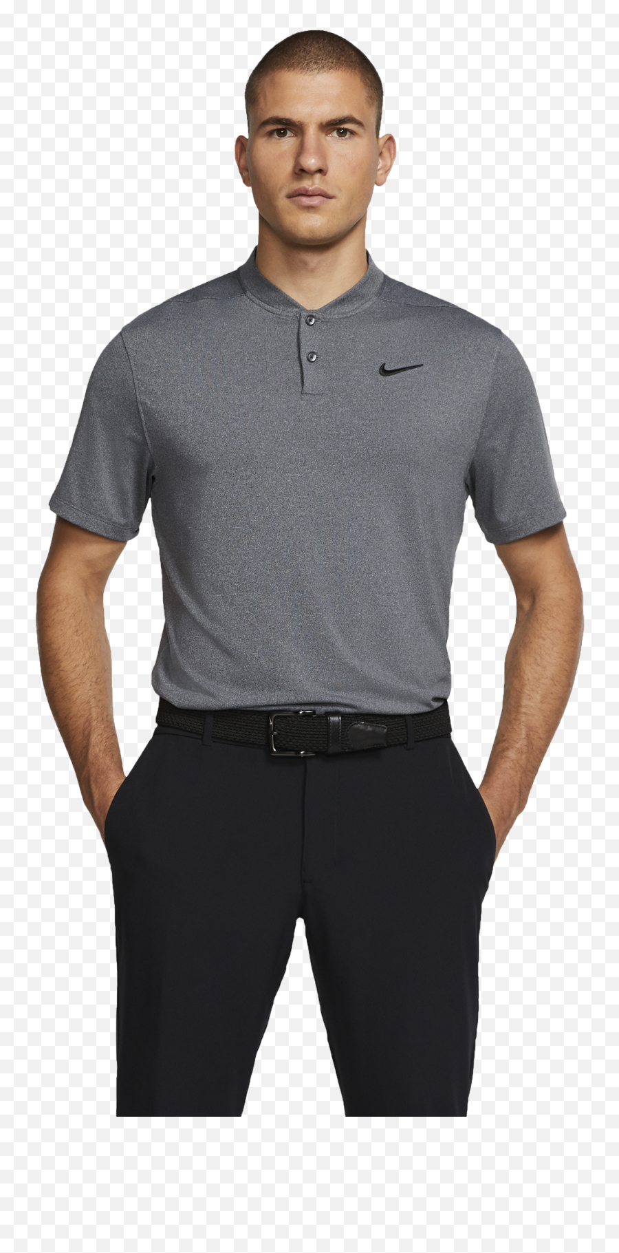 Dri Fit Vapor Heathered Blade Golf Polo Man Png Nike - fit Icon Heather Polo