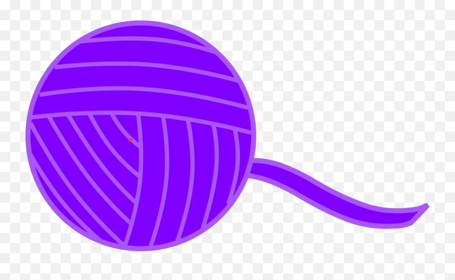 Purple Ball Of Yarn Svg Clip Art - Vertical Png,Yarn Ball Icon