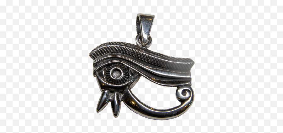 Eye Of Horus Pendant 925 Silver Egyptian Ra Udjat Sky God Biker Rock Feeanddave Ebay - Solid Png,Eye Of Horus Icon