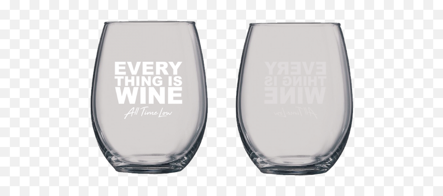 Everything Is Wine Glass - Pint Glass Png,Wine Glass Transparent