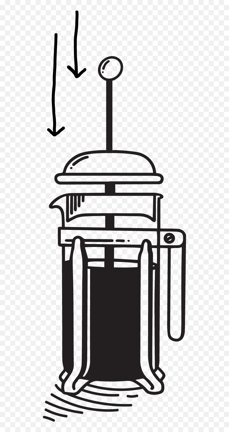 Plunger Grind - Cylinder Png,French Press Icon
