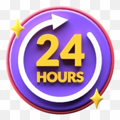 Premium 24 Hour Support 3d Illustration Download In Png Obj - Hours 3d
