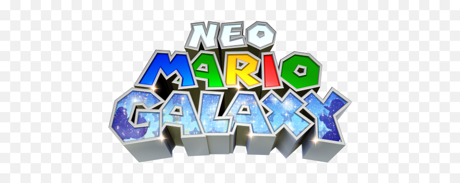 Neo Mario Galaxy Png Super Logo