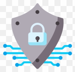 Cyber Crime Insurance Blue Armour - Cybersecurity Free Icon Png
