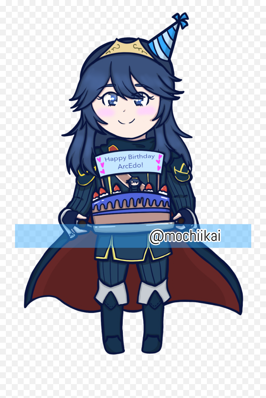 Mochiikai Commissions - Fictional Character Png,Fire Emblem Lucina Icon