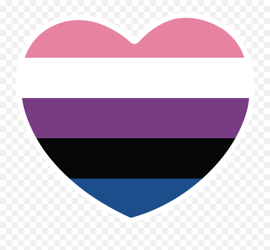 Pride Tee Shop U2013 Prideteeshop - Genderfluid Flag Heart Png,Demisexual Icon