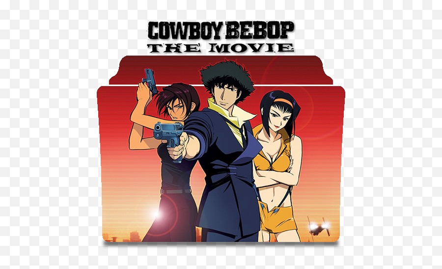 Cowboy Bebop The Movie 2001 Folder Icon - Designbust Cowboy Bebop The Movie Png,Cowboys Icon