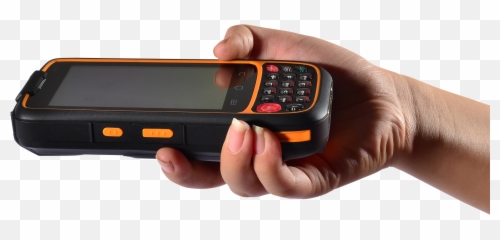 Handheld Blue Tooth Symbol N410 Barcode Scanner With Touch - Smartphone png