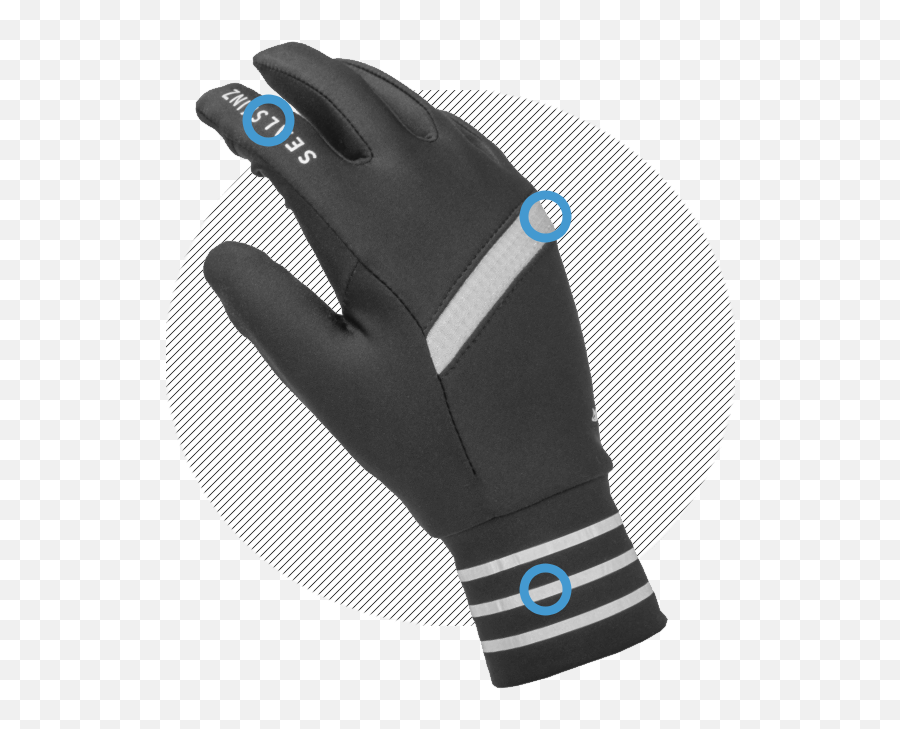 Solo Stretch Reflective Glove U2013 Sealskinz Ca - Safety Glove Png,Icon Stealth Gloves