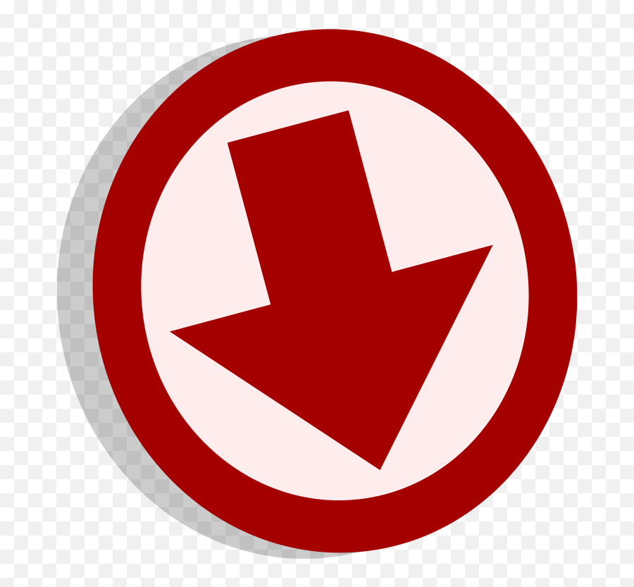 Down Arrow Circle Icon Hd Png - Clip Art Library London Underground,Red Down Arrow Icon