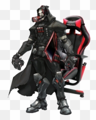 Overwatch Goodbye Saintv77 Mission Flailed Youu0027ll Post - Reaper Overwatch Concept Art Png,Mccree Icon Tumblr