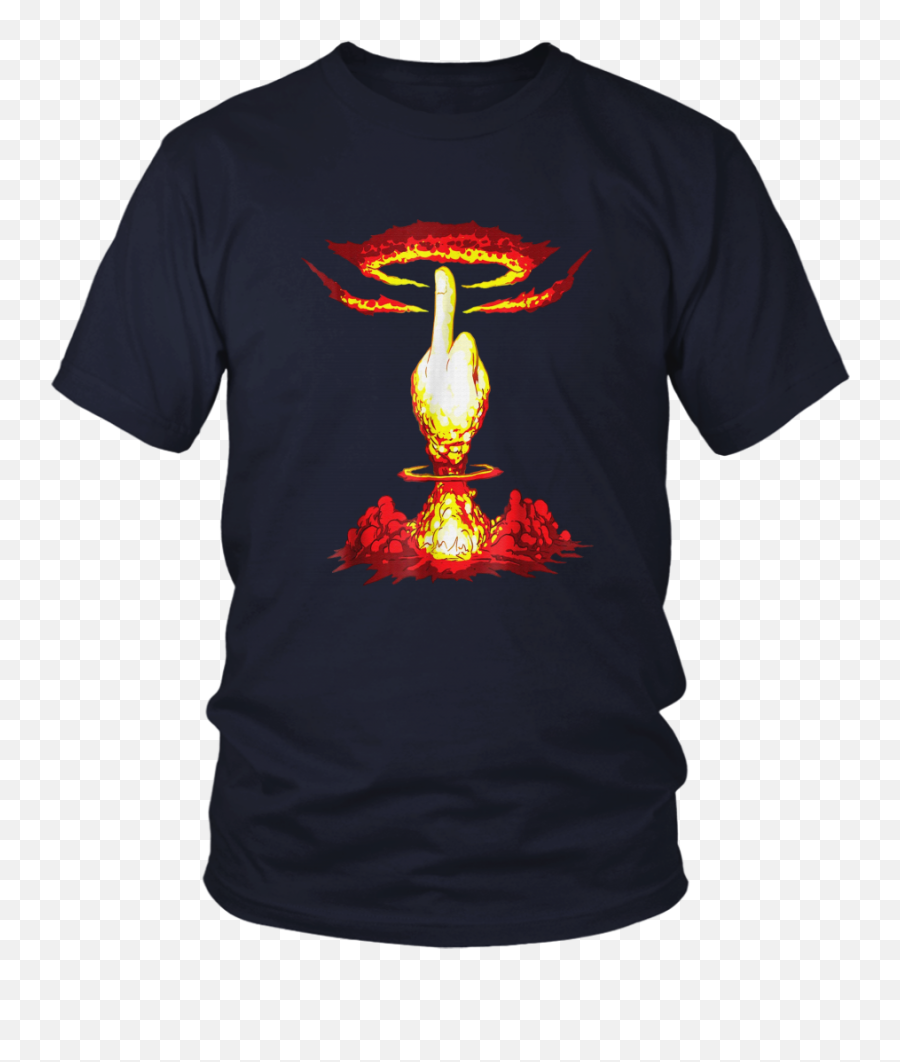 Nuclear Explosion F - Bomb Middle Finger Tshirt Png,Nuclear Explosion Transparent
