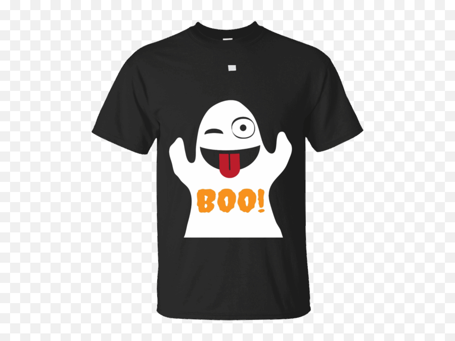 Emoji T Shirt Halloween Ghost - Anti Joe Biden Shirt Png,Ghost Emoji Png