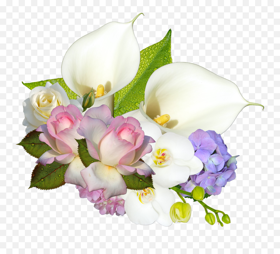 Scrapbooking Wedding Flowers Romance - Psd Wedding Flowers Png,Wedding Flowers Png