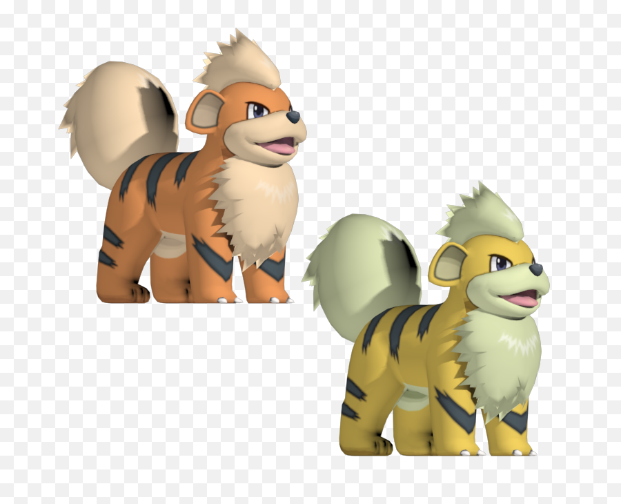 Growlithe Pokemon Y Png Image With - Growlithe 3d Model,Growlithe Png