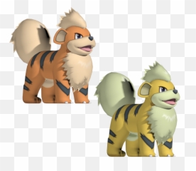 Growlithe Pokemon Y Png Image With - Growlithe 3d Model,Growlithe Png