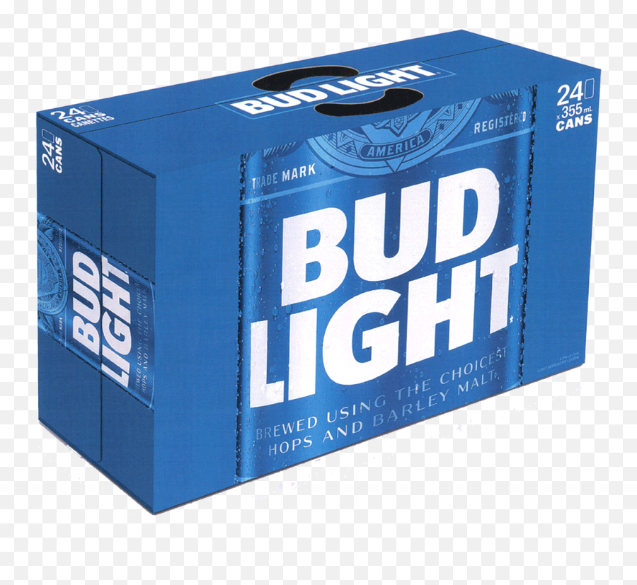 Bud Light - Bud Light 24 Cans Png,Bud Light Png