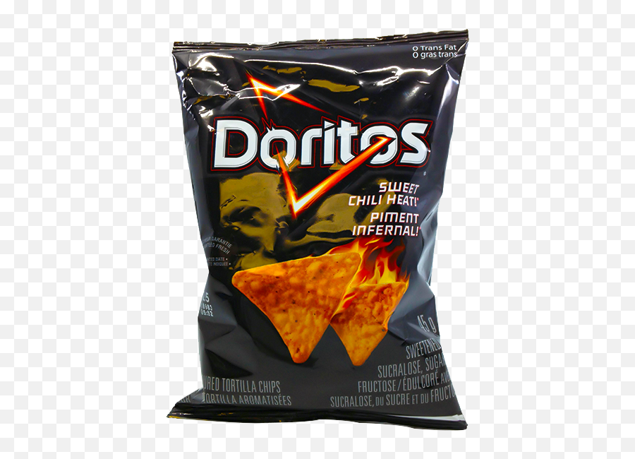 Doritos Sweet Chili Heat Full Size Png Download Seekpng - Doritos Potato Chips,Heat Png