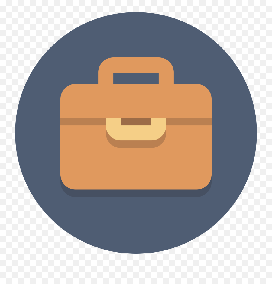 Filecircle - Iconsbriefcasesvg Wikimedia Commons Flat Briefcase Icon Png,Briefcase Png