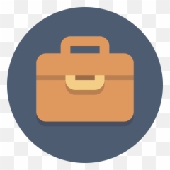 Filecircle - iconsbriefcasesvg Wikimedia Commons Flat Briefcase Icon Png