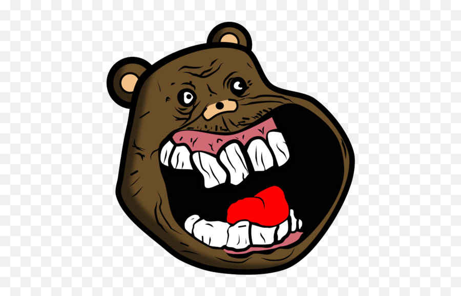 Forever Alone Happy Face Clipart - Pedo Bear Gif Transparent Png,Forever Alone Png