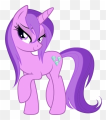 Amethyst Star Safe Simple Background Sparkler - Character My Little Pony Wet Mane Png,Twilight Sparkle Transparent