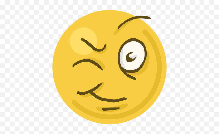 Wink Face Emoji - Wink Transparent Png,Wink Png