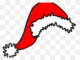 Drawn Santa Hat Christmas Clip Art - Drawing Png
