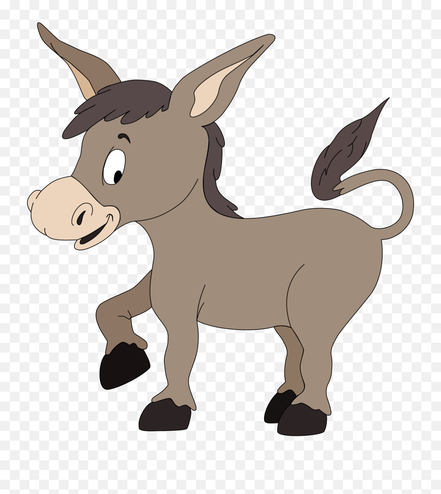 Png Free Download Vector Clipart - Donkey Clipart,Donkey Png