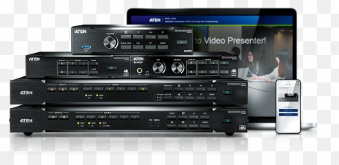 Aten Video Presentation Switches Vp Series Belgium - Aten Presentation Switcher Png,Transparent Blur Png