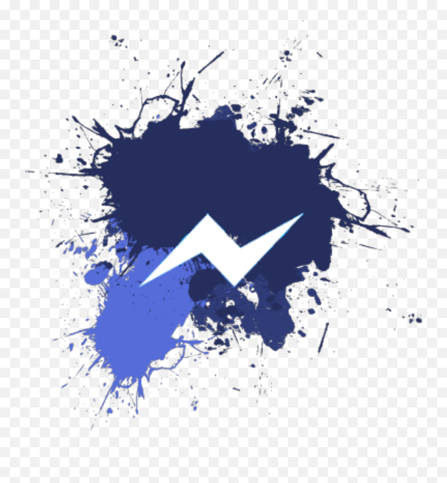 Messenger Social Logo Icon Mensajes Blue Sticker Edit Graphic Design Png Messenger Logo Free Transparent Png Images Pngaaa Com