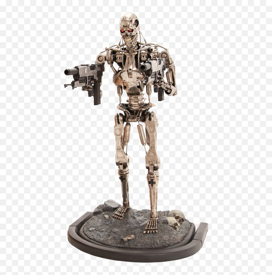 Terminator T - 800 Endoskeleton Lifesize Figure Life Size T 800 Png,Terminator Png